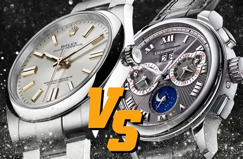 Rolex vs. Chopard: A Comparative Analysis of Iconic Timepieces